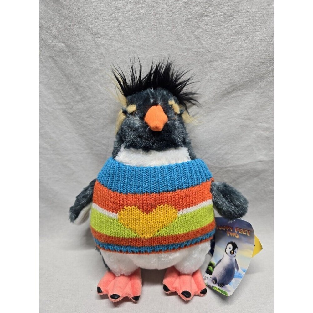 Happy Feet Two Build a Bear Workshop Lil Furry Friends Mini LOVELACE Plush - NEW